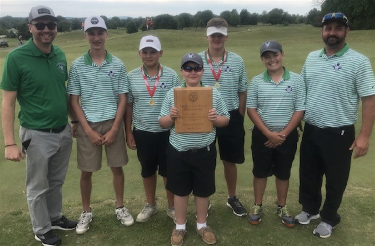 Junior golf program in Tri Cities, hosted by the Tennessee Golf Foundation