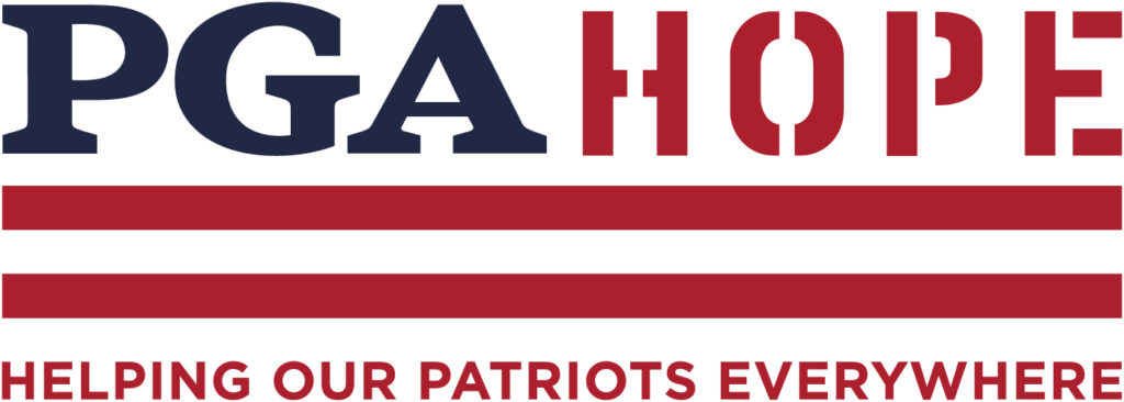 PGA HOPE - Helping our patriots everywhere logo