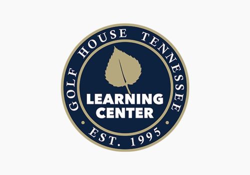 Golf House Tennessee Learning Center circle logo.
